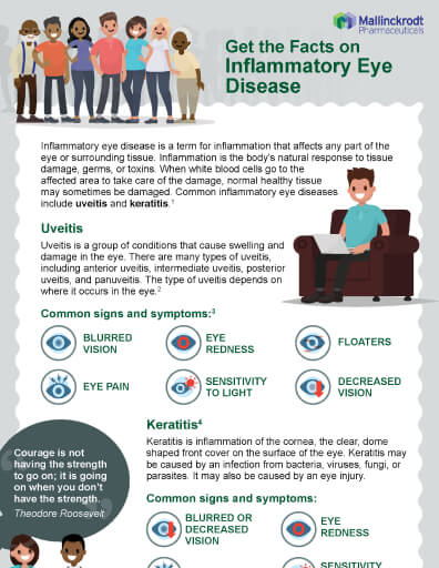 Get the facts on inflammatory eye conditions